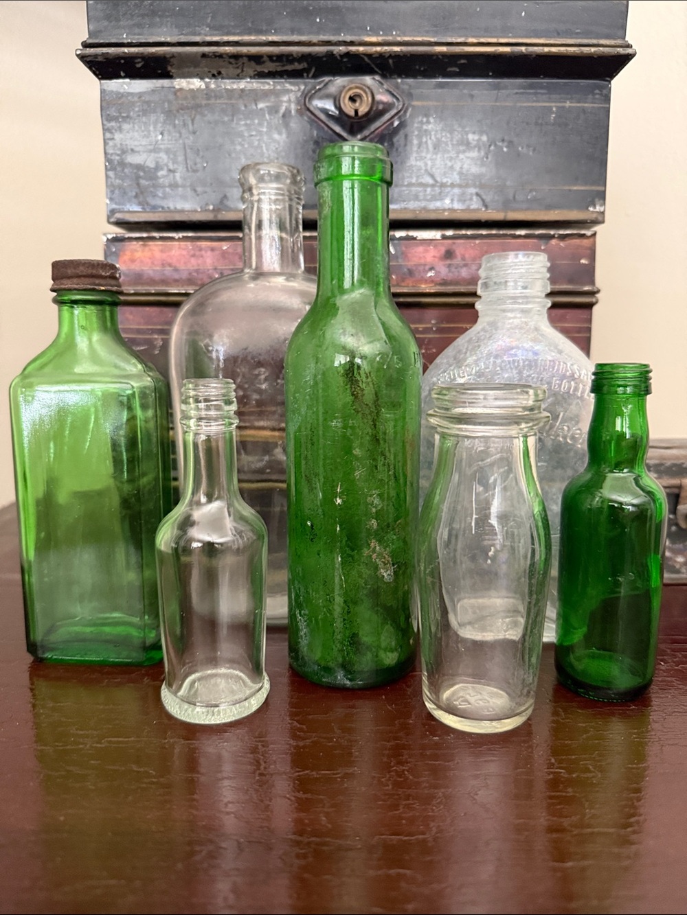 VTG | Old Glass Bottle Bundle